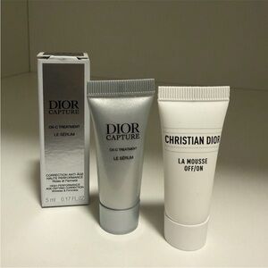 Dior Capture Le Sérum + La Mousse Off/On - Skincare Duo Samples